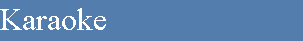 Karaoke