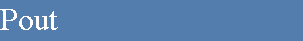 Pout